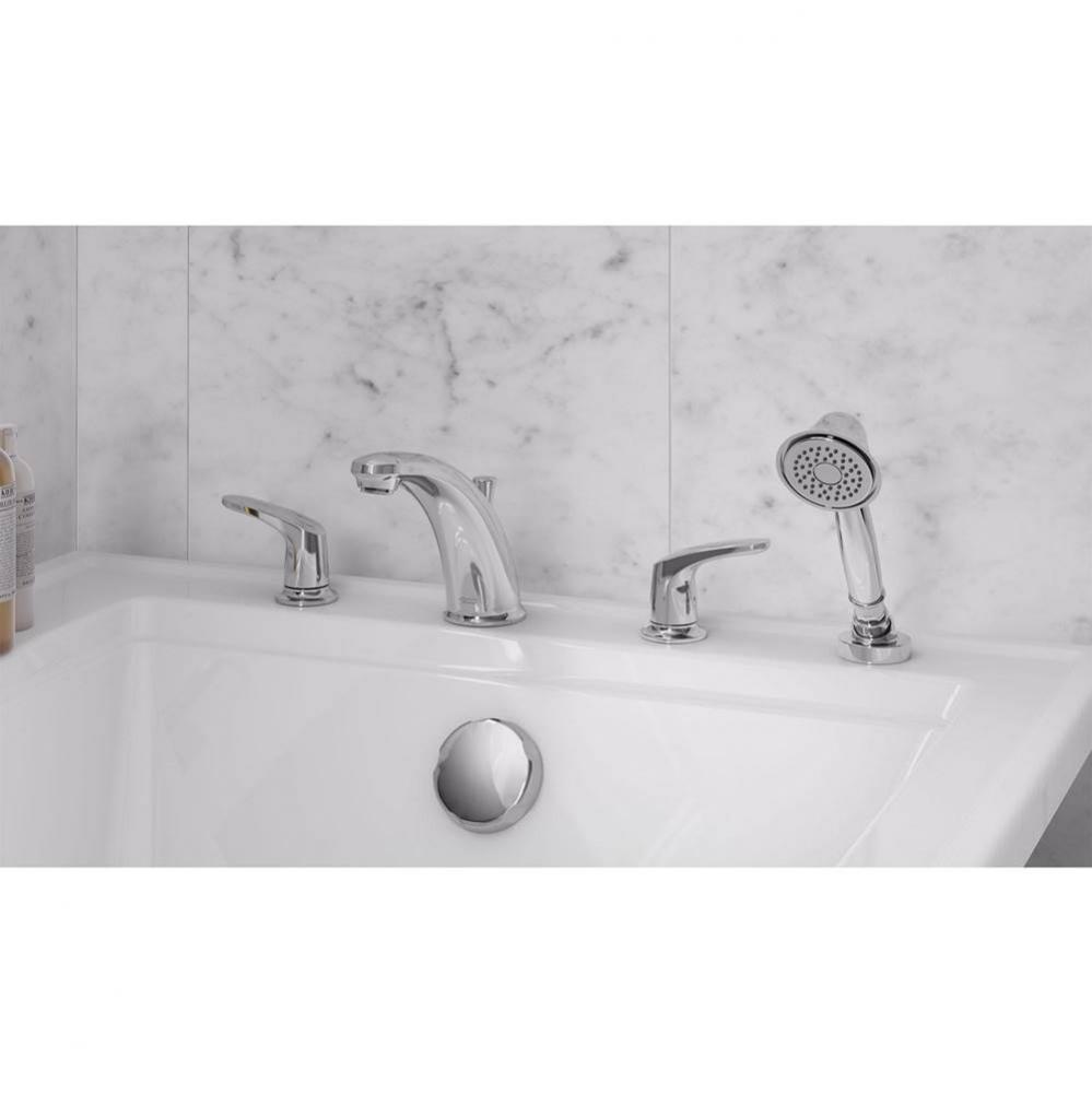 Colony&#xae; PRO Bathtub Faucet Trim With Lever Handles and Personal Shower for Flash&#xae; Rough-