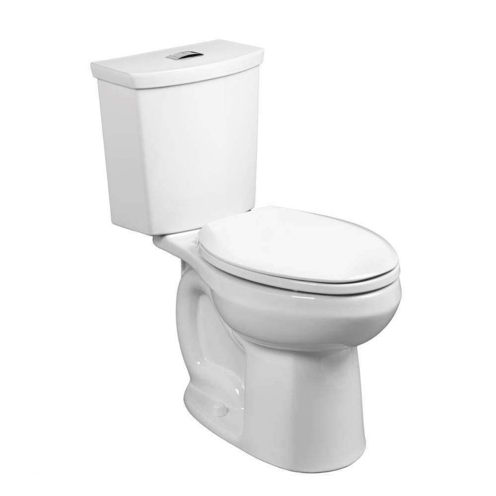 H2Option&#xae; Two-Piece Dual Flush 1.28 gpf/4.8 Lpf and 0.92 gpf/3.5 Lpf Chair Height Elongated T