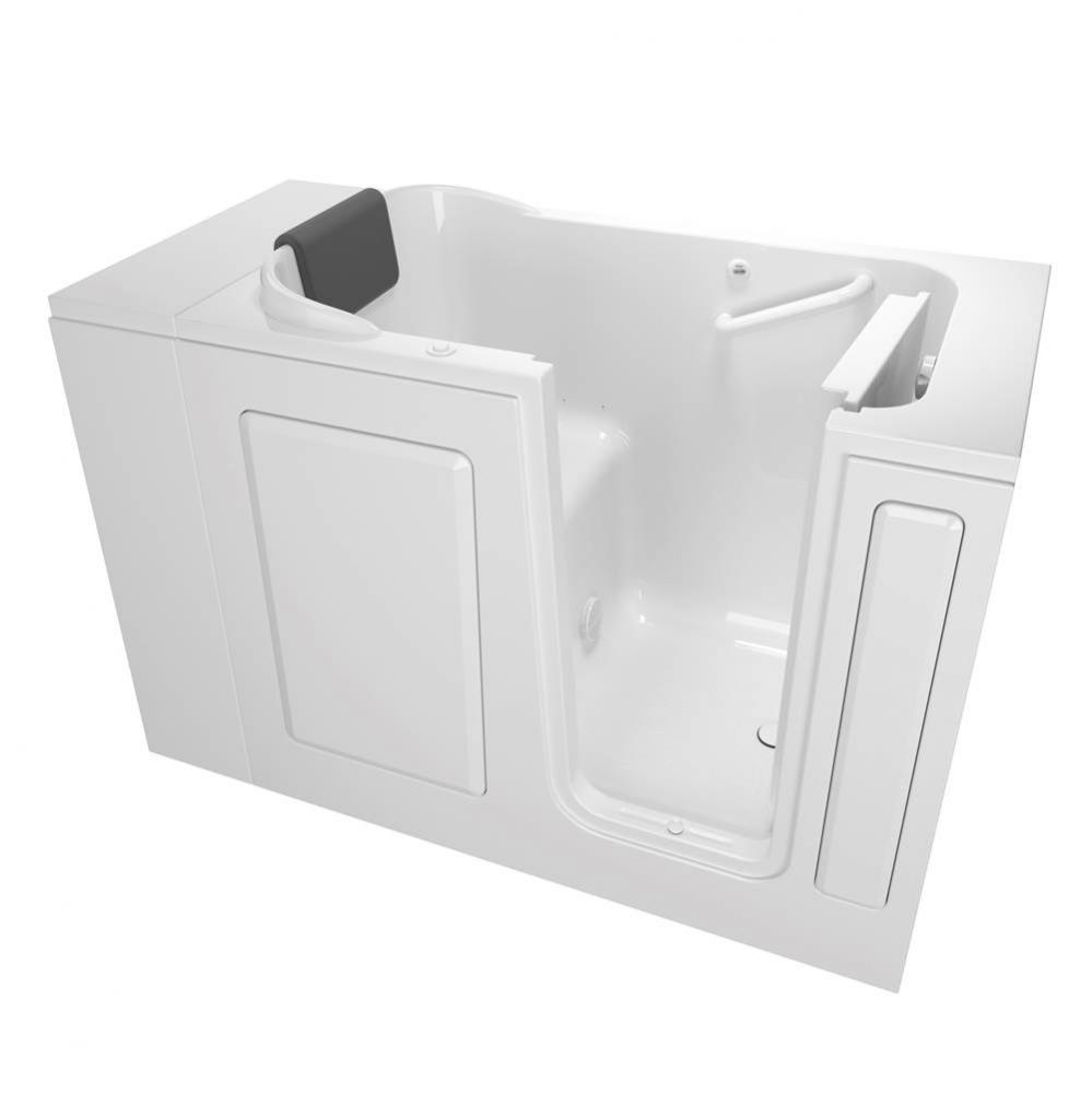 Gelcoat Premium Series 28 x 48-Inch Walk-in Tub With Air Spa System - Right-Hand Drain