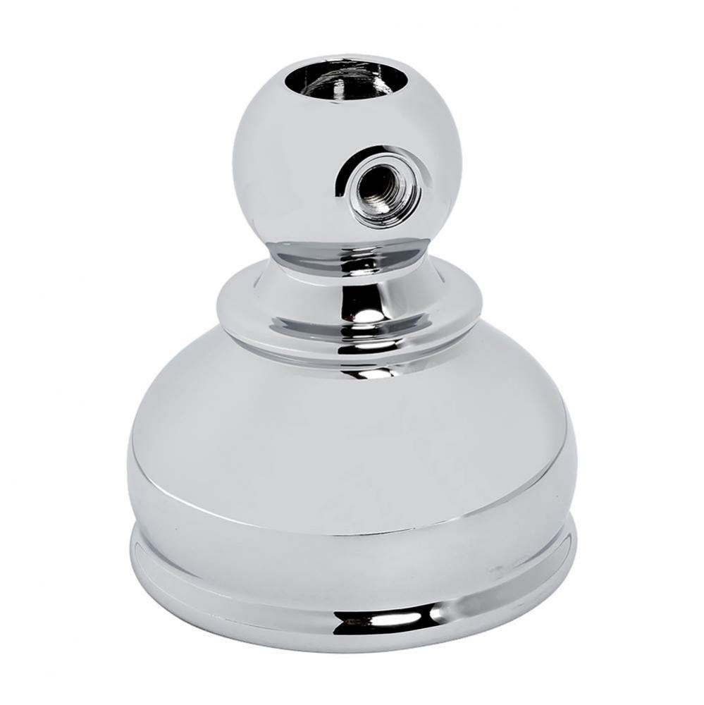 Lever Handle Base, Polished Chrome