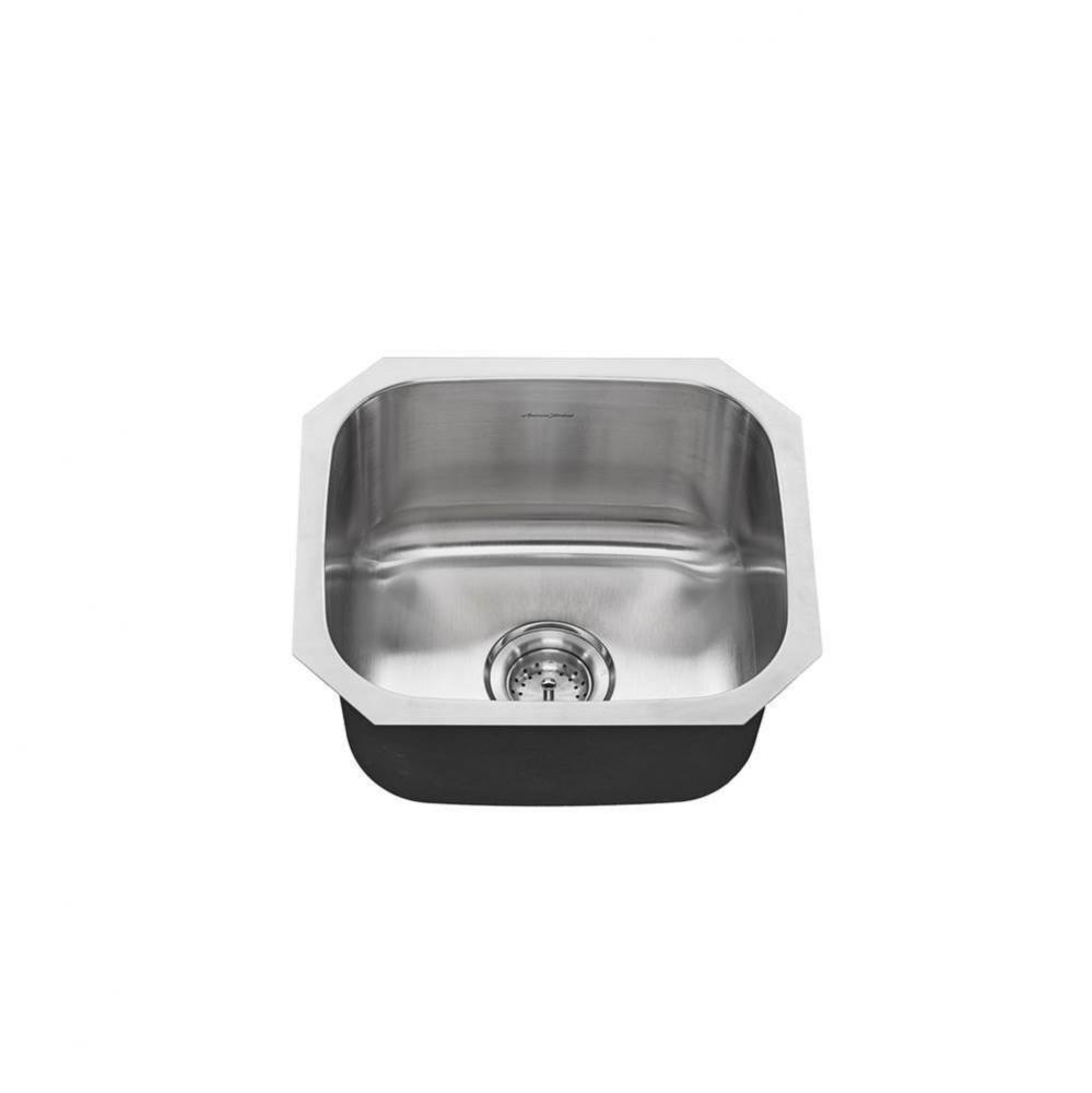 Portsmouth&#xae; 18 x 16-Inch Stainless Steel Undermount Single-Bowl Kitchen Sink