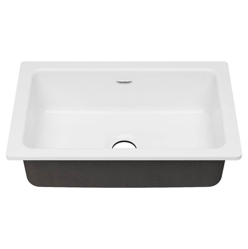 Delancey&#xae; 30 x 19-Inch Cast Iron Undermount Single Bowl Kitchen Sink