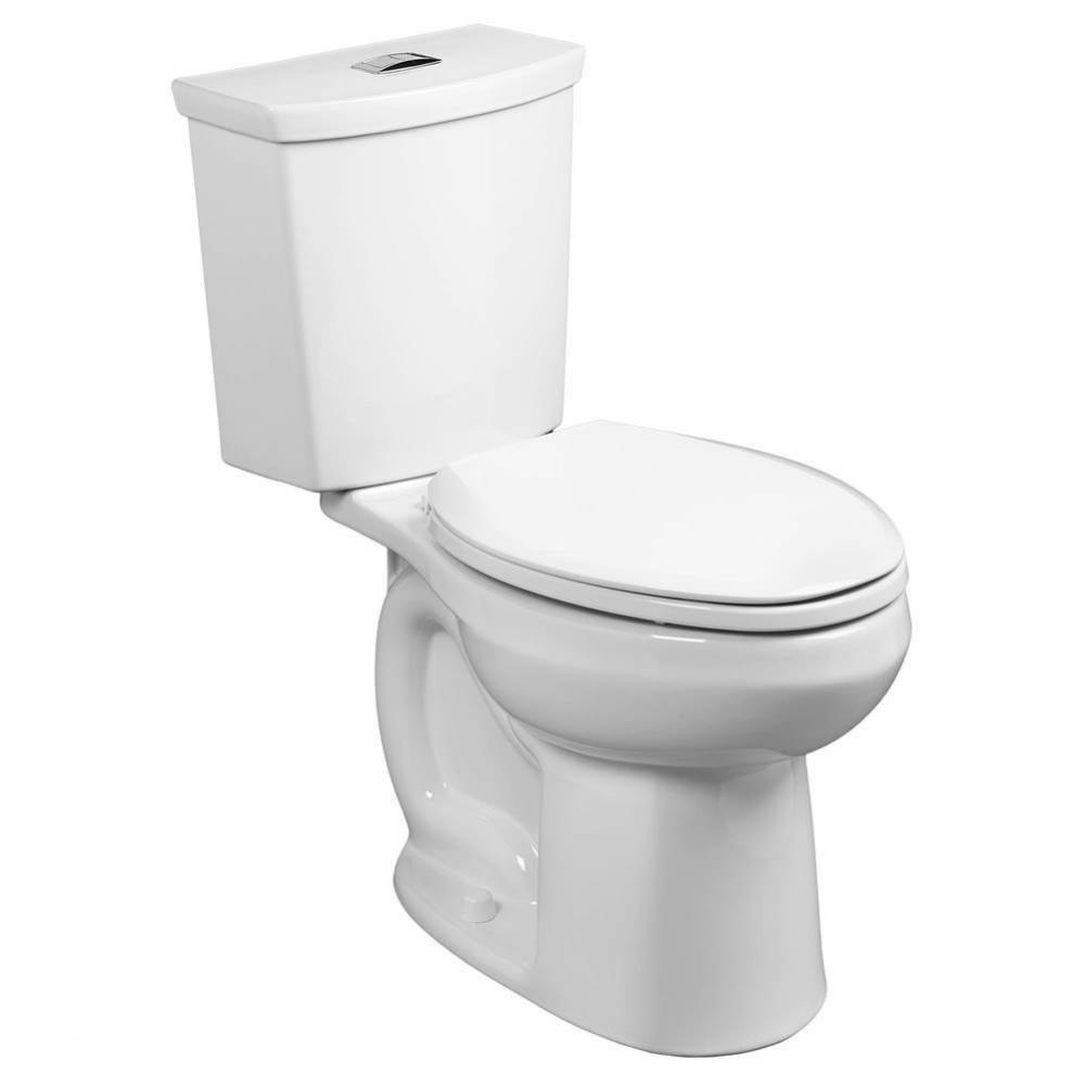 H2Option&#xae; Two-Piece Dual Flush 1.28 gpf/4.8 Lpf and 0.92 gpf/3.5 Lpf Chair Height Elongated T