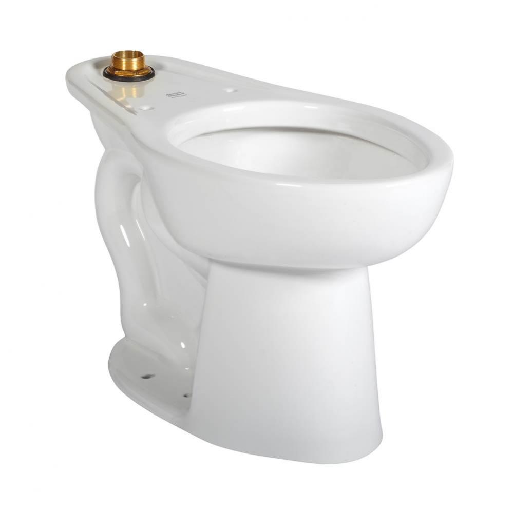 Madera 1.1-1.6 gpf (4.2-6.0 Lpf) Chair Height Top Spud Elongated EverClean&#xae; Bowl With 4 Ancho