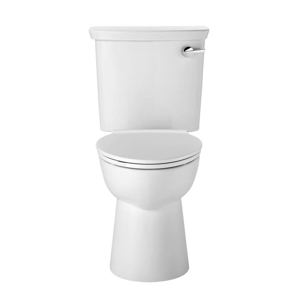 VorMax&#xae; Two-Piece 1.0 gpf/3.8 Lpf Chair Height Right-Hand Trip Lever Elongated Toilet Less Se