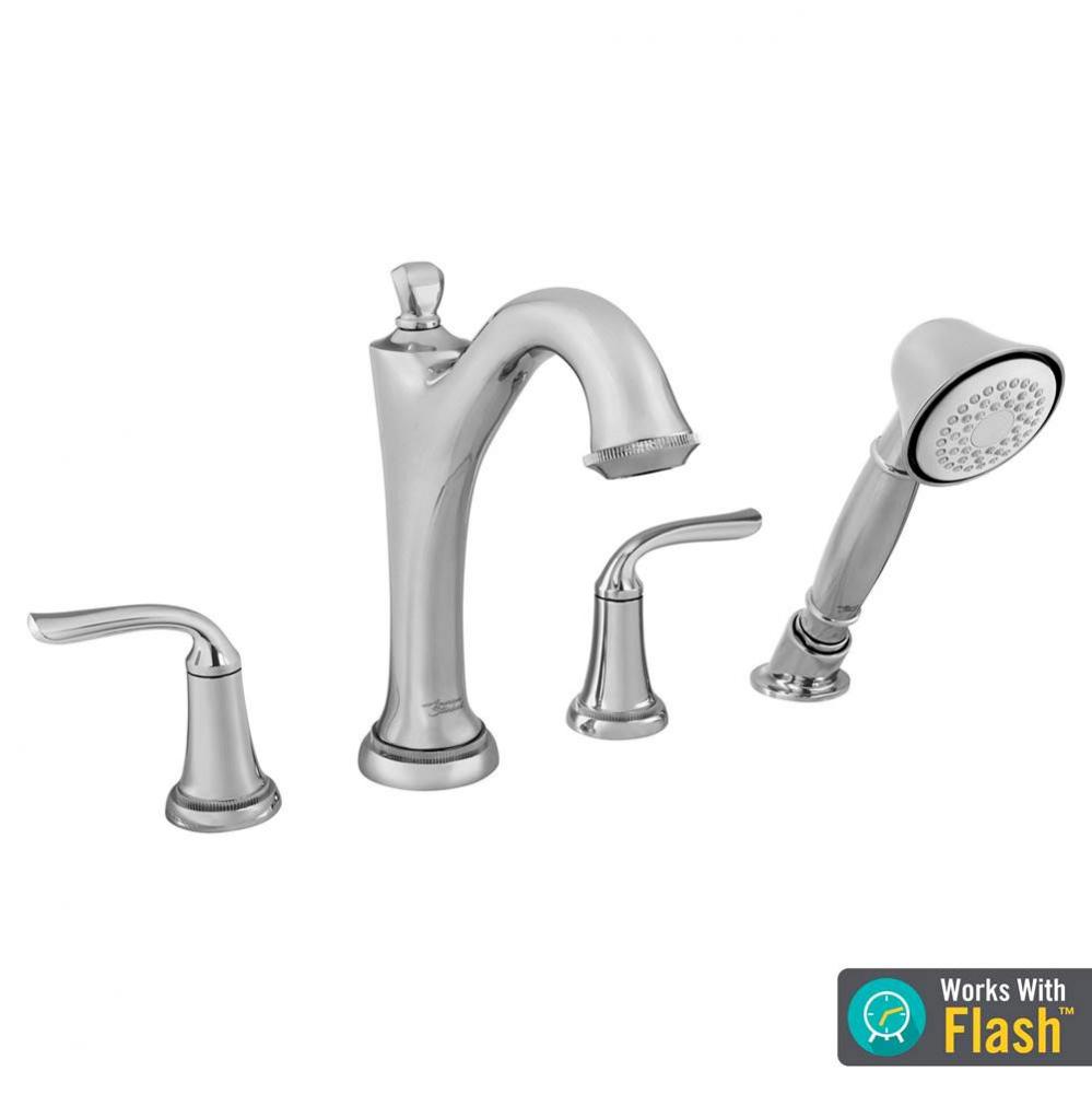 Patience&#xae; Bathtub Faucet With Lever Handles and Personal Shower for Flash&#xae; Rough-In Valv