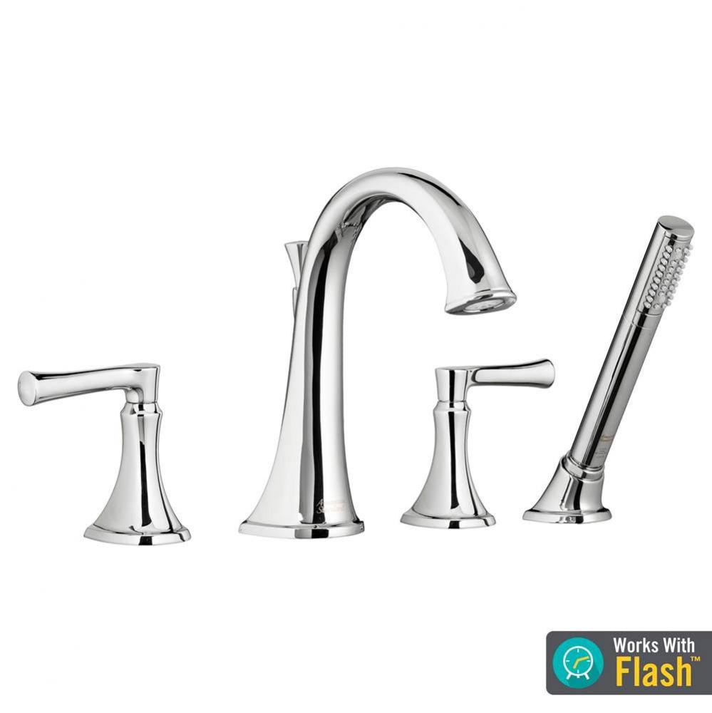 Estate&#xae; Bathtub Faucet With Personal Shower for Flash&#xae; Rough-In Valve With Lever Handles