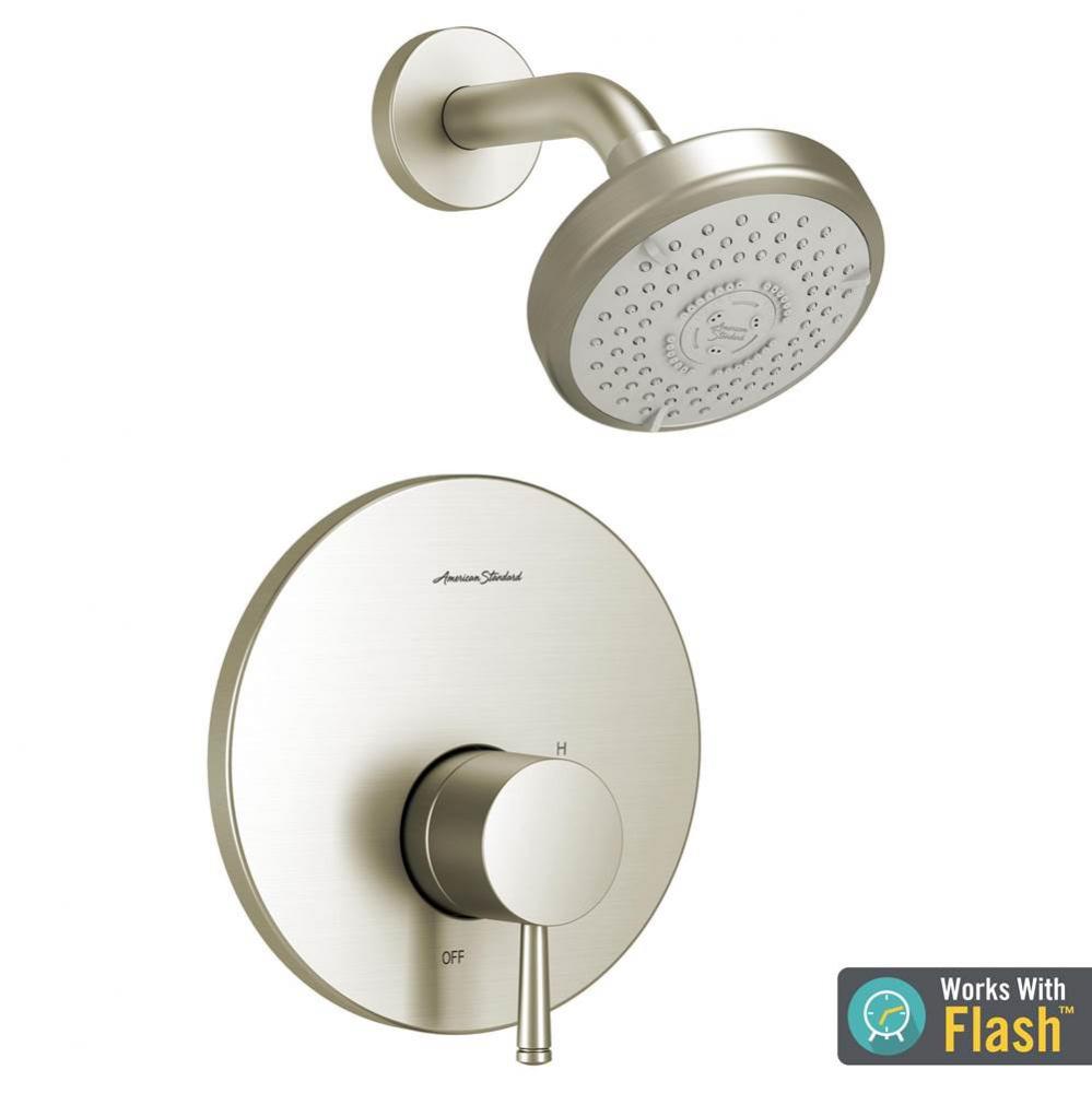 Serin&#xae; 1.75 gpm/6.6 L/min Tub and Shower Trim Kit w/Water-Saving 3-Function Shower Head, Doub