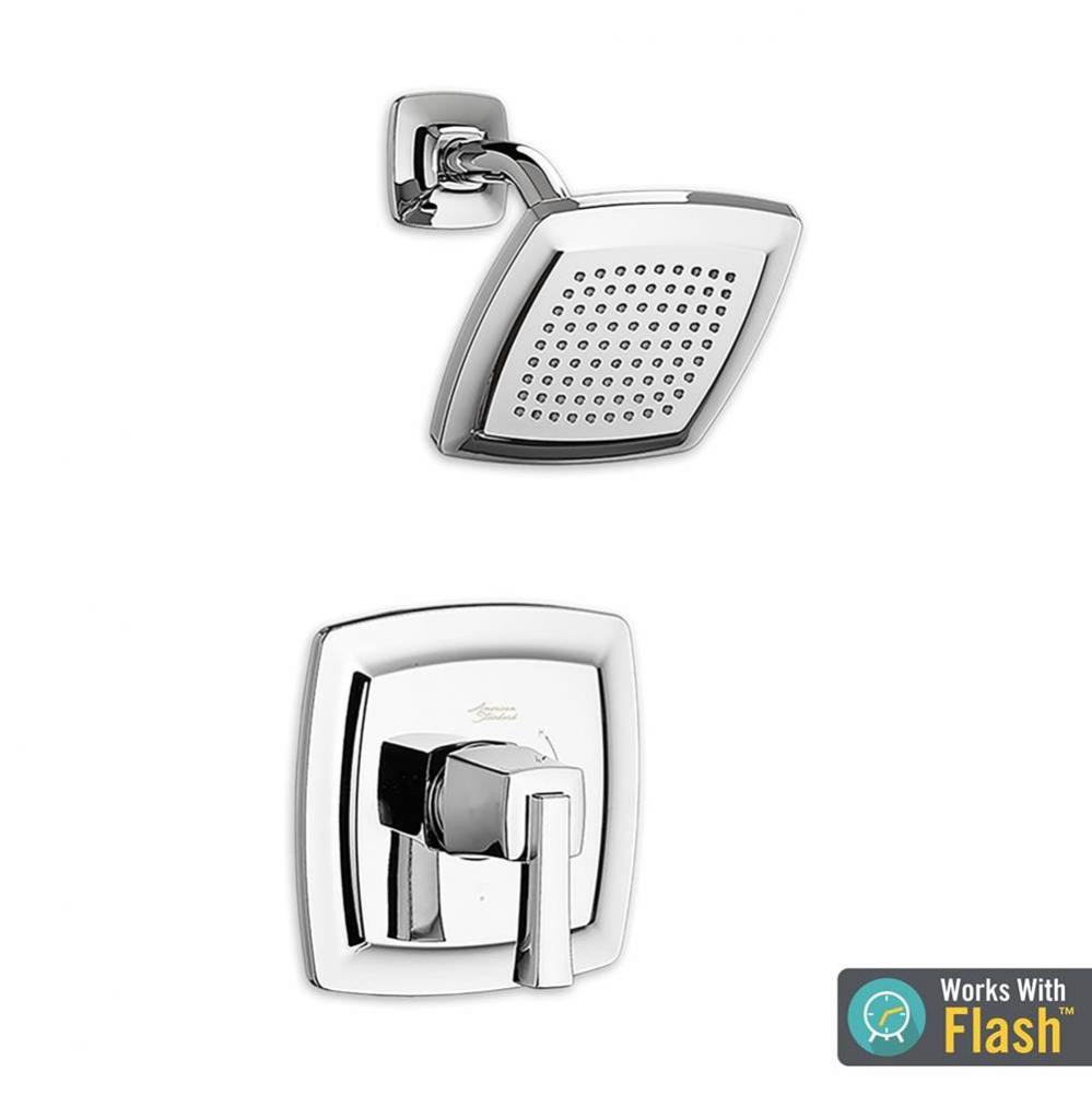 Townsend&#xae; 2.5 gpm/9.5L/min Shower Trim Kit With Rain Showerhead, Double Ceramic Pressure Bala