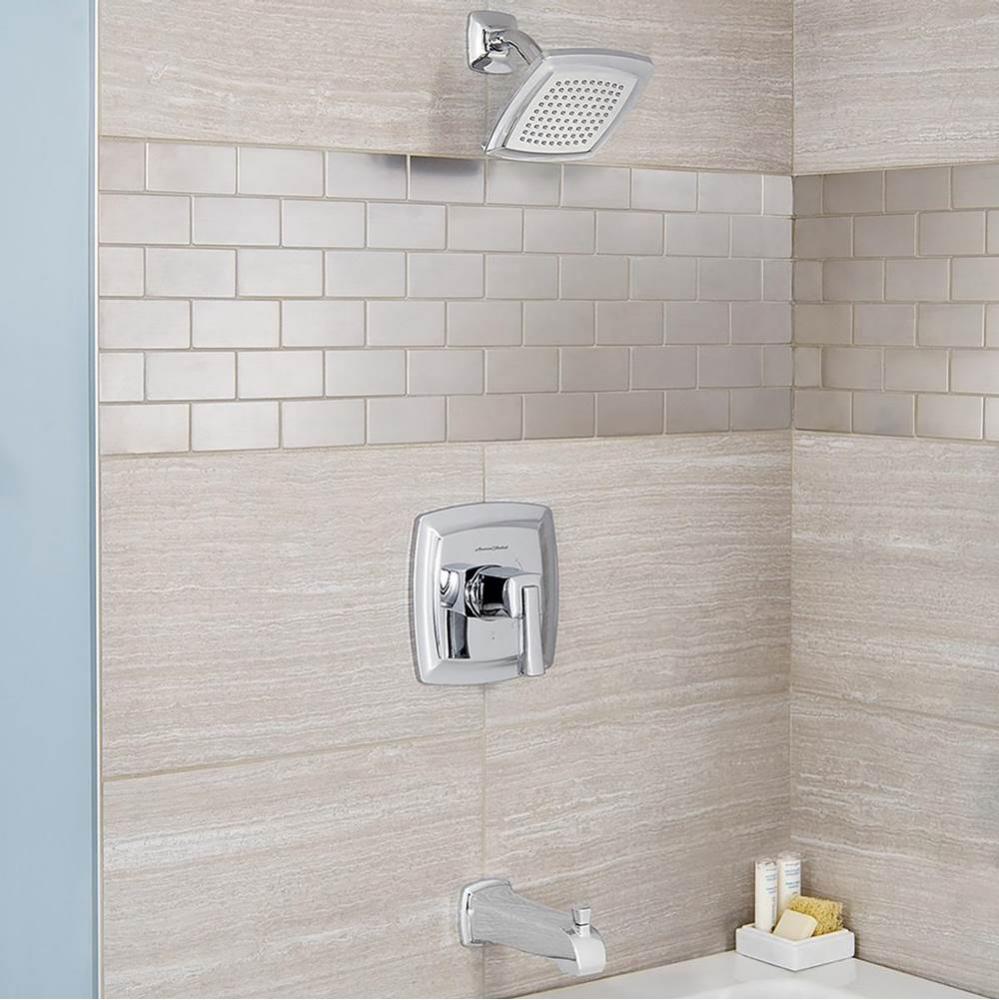 Townsend&#xae; 2.5 gpm/9.5L/min Tub and Shower Trim Kit With Rain Showerhead, Double Ceramic Press