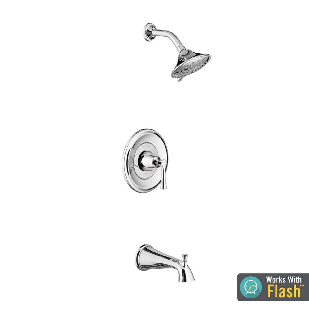 Estate&#xae; 2.5 gpm/9.5 L/min Tub and Shower Trim Kit With 3-Function Showerhead, Double Ceramic