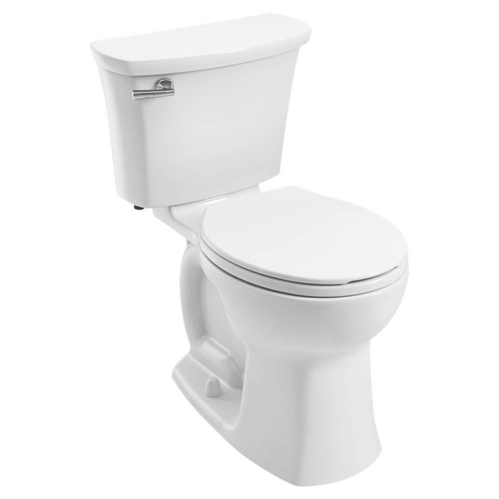 Edgemere&#xae; Two-Piece 1.28 gpf/4.8 Lpf Chair Height Round Front Toilet Less Seat