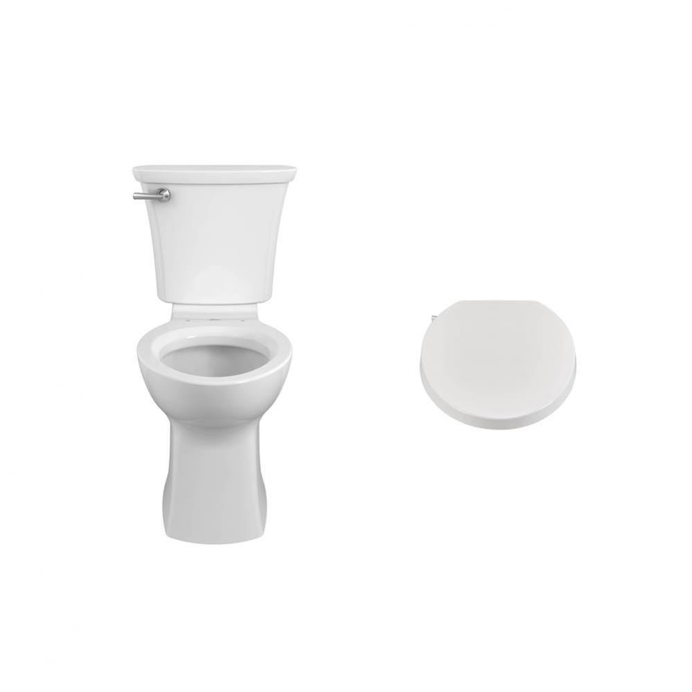 AquaWash&#xae; 1.0 SpaLet&#xae; Bidet Seat and Edgemere&#xae; Chair Height Elongated 1.28 gpf/4.8