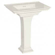 American Standard 0297100.222 - Town Square® S Center Hole Only Pedestal Sink Top and Leg Combination