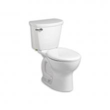 American Standard 215DA004.021 - Cadet® PRO Two-Piece 1.6 gpf/6.0 Lpf Standard Height Round Front Toilet Less Seat