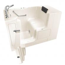 American Standard 3252OD.109.ALL-PC - Gelcoat Premium Series 32 x 52 -Inch Walk-in Tub With Air Spa System - Left-Hand Drain With Faucet