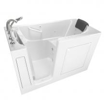 American Standard 3060.109.CLW - Gelcoat Premium Series 30 x 60 -Inch Walk-in Tub With Combination Air Spa and Whirlpool Systems -