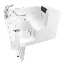 American Standard 3252OD.109.CLW-PC - Gelcoat Premium Series 32 x 52 -Inch Walk-in Tub With Combination Air Spa and Whirlpool Systems -