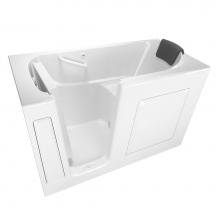 American Standard 3060.105.SLW - Gelcoat Premium Series 30 x 60 -Inch Walk-in Tub With Soaker System - Left-Hand Drain