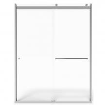 American Standard AM00822400.213 - 70-Inch Height Semi-Frameless Top-Roller Sliding Shower Door