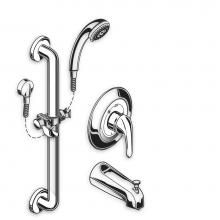 American Standard 1662SG215.002 - COMM SHOWER SYS, 1.5 GPM, SLIDE-GRAB