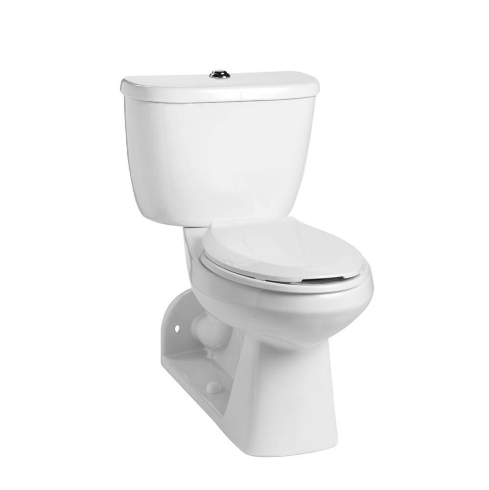 Quantum 1.6 Elongated SmartHeight Rear-Outlet Floor-Mount Toilet Combination