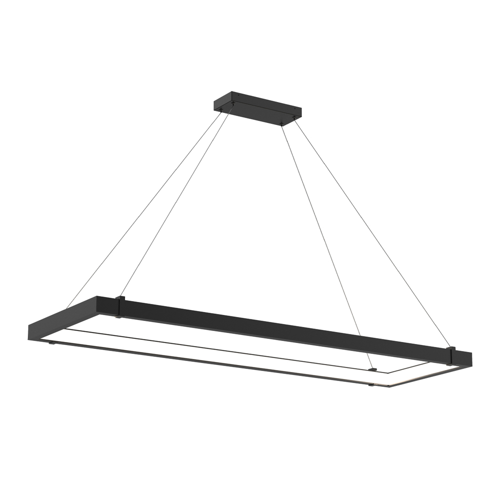 Mucci, Rect LED Pendant, Black