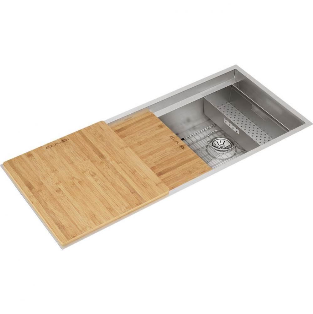 Circuit Chef Stainless Steel 45-1/2&apos;&apos; x 20-1/2&apos;&apos; x 10&apos;&apos;, Single Bowl