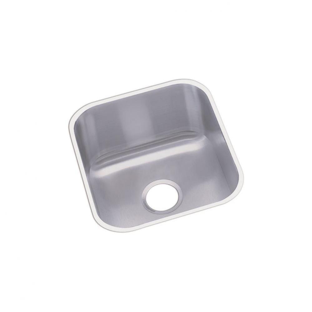 Dayton Stainless Steel 16-1/2&apos;&apos; x 18-1/4&apos;&apos; x 8&apos;&apos;, Single Bowl Underm