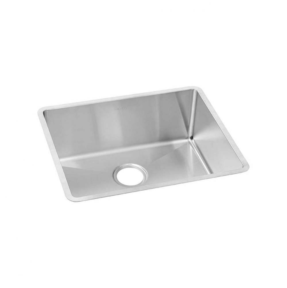 Crosstown 18 Gauge Stainless Steel 22-1/2&apos;&apos; x 18-1/2&apos;&apos; x 9&apos;&apos;, Single