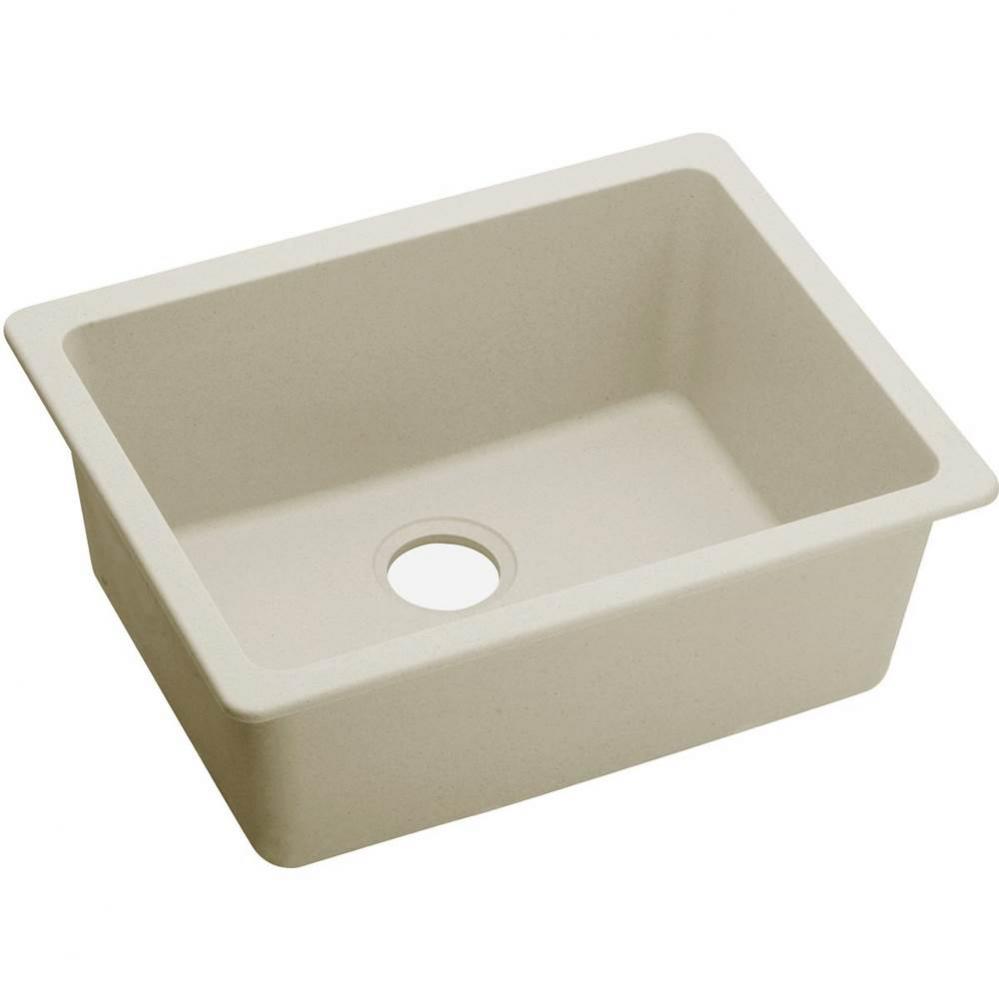 Elkay Quartz Luxe 24-5/8&apos;&apos; x 18-1/2&apos;&apos; x 9-1/2&apos;&apos;, Single Bowl Undermo