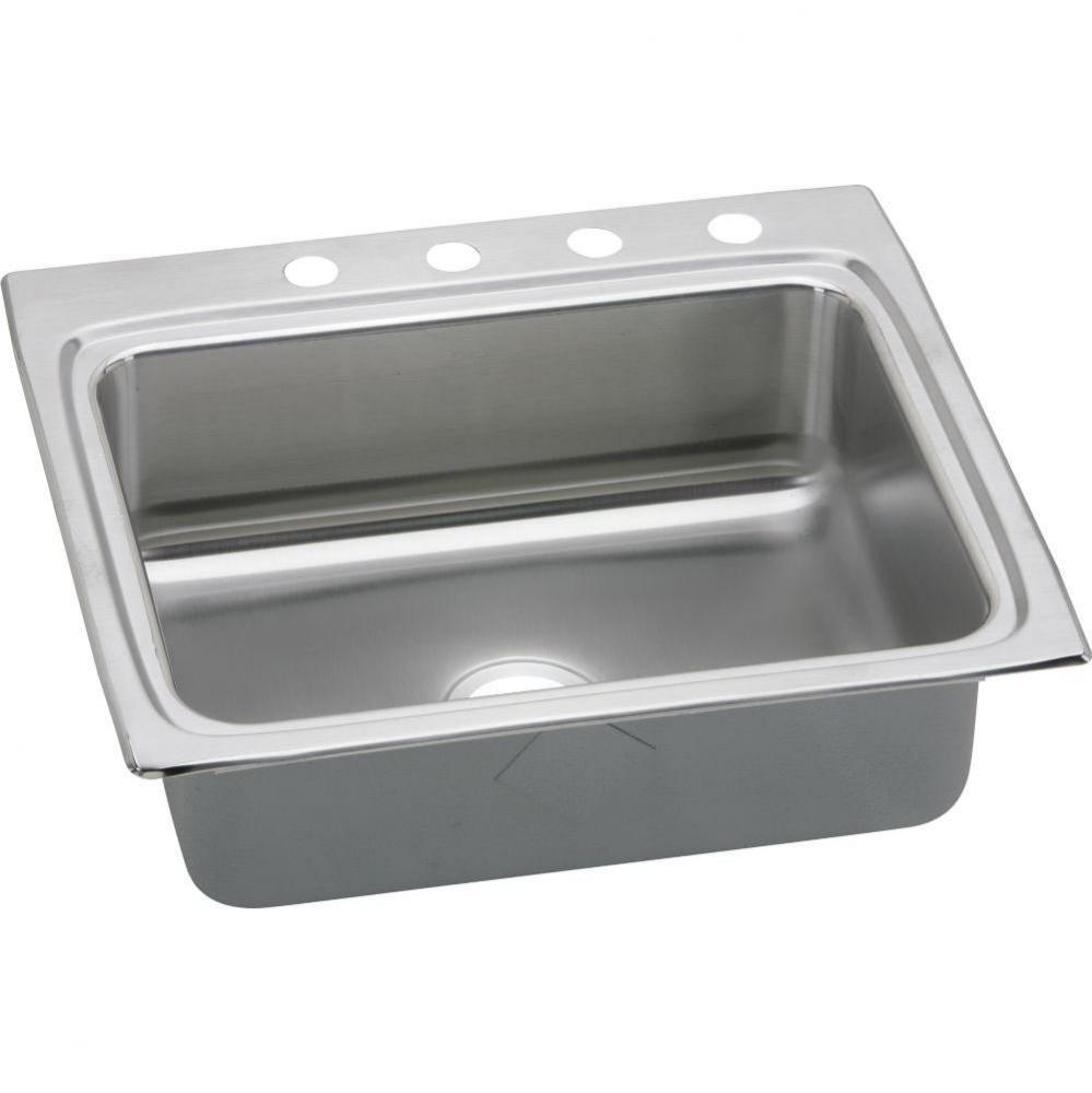 Lustertone Classic Stainless Steel 25&apos;&apos; x 22&apos;&apos; x 8-1/8&apos;&apos;, Single Bow