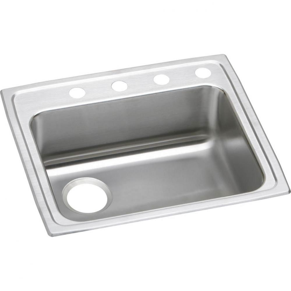 Lustertone Classic Stainless Steel 22&apos;&apos; x 19-1/2&apos;&apos; x 5-1/2&apos;&apos;, Single