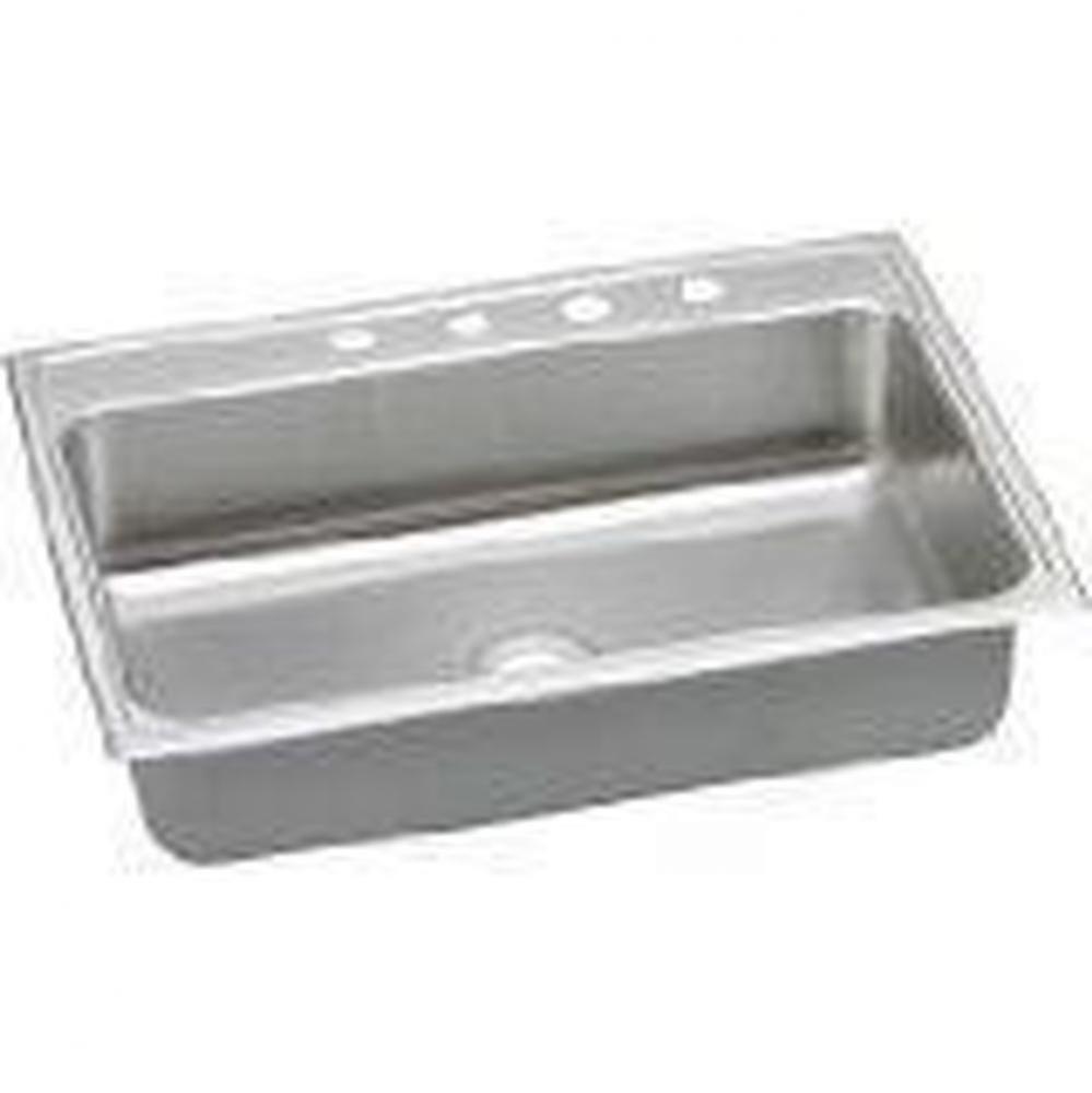 18 Gauge 31&apos;&apos; X 22&apos;&apos; X 6.5&apos;&apos; Single Bowl Kitchen Sink