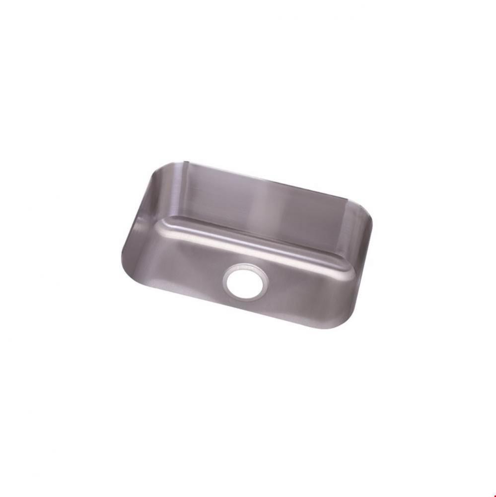 Dayton Stainless Steel 23-1/2&apos;&apos; x 18-1/4&apos;&apos; x 8&apos;&apos;, Single Bowl Underm