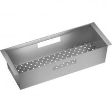 Elkay CS3045SC - Circuit Chef Stainless Steel 17'' x 6-5/8'' x 4'' Colander