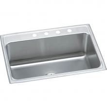 Elkay DLR312210PD5 - Lustertone Classic Stainless Steel 31'' x 22'' x 10-1/8'', 5-Hole Si