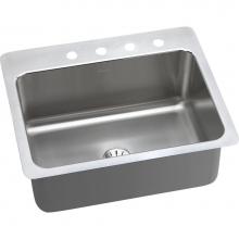 Elkay DLSR272210PDMR2 - Lustertone Classic Stainless Steel 27'' x 22'' x 10'', MR2-Hole Sing