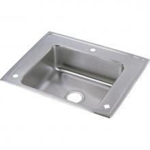 Elkay DRKAD2822500 - Lustertone Classic Stainless Steel 28'' x 22'' x 5'', Single Bowl Dr