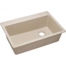 Elkay ELG13322PT0 - Quartz Classic 33'' x 22'' x 9-1/2'', Single Bowl Drop-in Sink, Putt