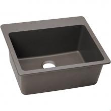 Elkay ELG2522GR0 - Quartz Classic 25'' x 22'' x 9-1/2'', Single Bowl Drop-in Sink, Grei