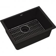 Elkay ELGU2522BK0C - Quartz Classic 24-5/8'' x 18-1/2'' x 9-1/2'', Single Bowl Undermount