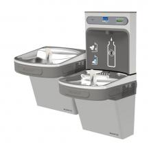 Elkay EZSTLDDWSLK - ezH2O Bottle Filling Station and Versatile Bi-Level ADA Cooler, Non-Filtered Non-Refrigerated Ligh