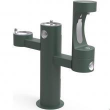 Elkay LK4430BF1LFRKEVG - Outdoor ezH2O Lower Bottle Filling Station Tri-Level Pedestal, Non-Filtered Non-Refrigerated FR Ev