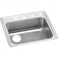 Elkay LRAD2521501 - Lustertone Classic Stainless Steel 25'' x 21-1/4'' x 5'', Single Bow