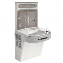 Elkay LZO8WSLK - ezH2O Bottle Filling Station with Single ADA Cooler Hands Free Activation, Filtered Refrigerated L