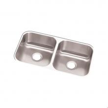 Elkay DCFU31189 - Dayton Stainless Steel 31-3/4'' x 18-1/4'' x 9'', Equal Double Bowl