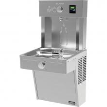 Elkay VRC8WSK - ezH2O Vandal-Resistant Bottle Filling Station and Single Cooler, Non-Filtered Refrigerated Stainle