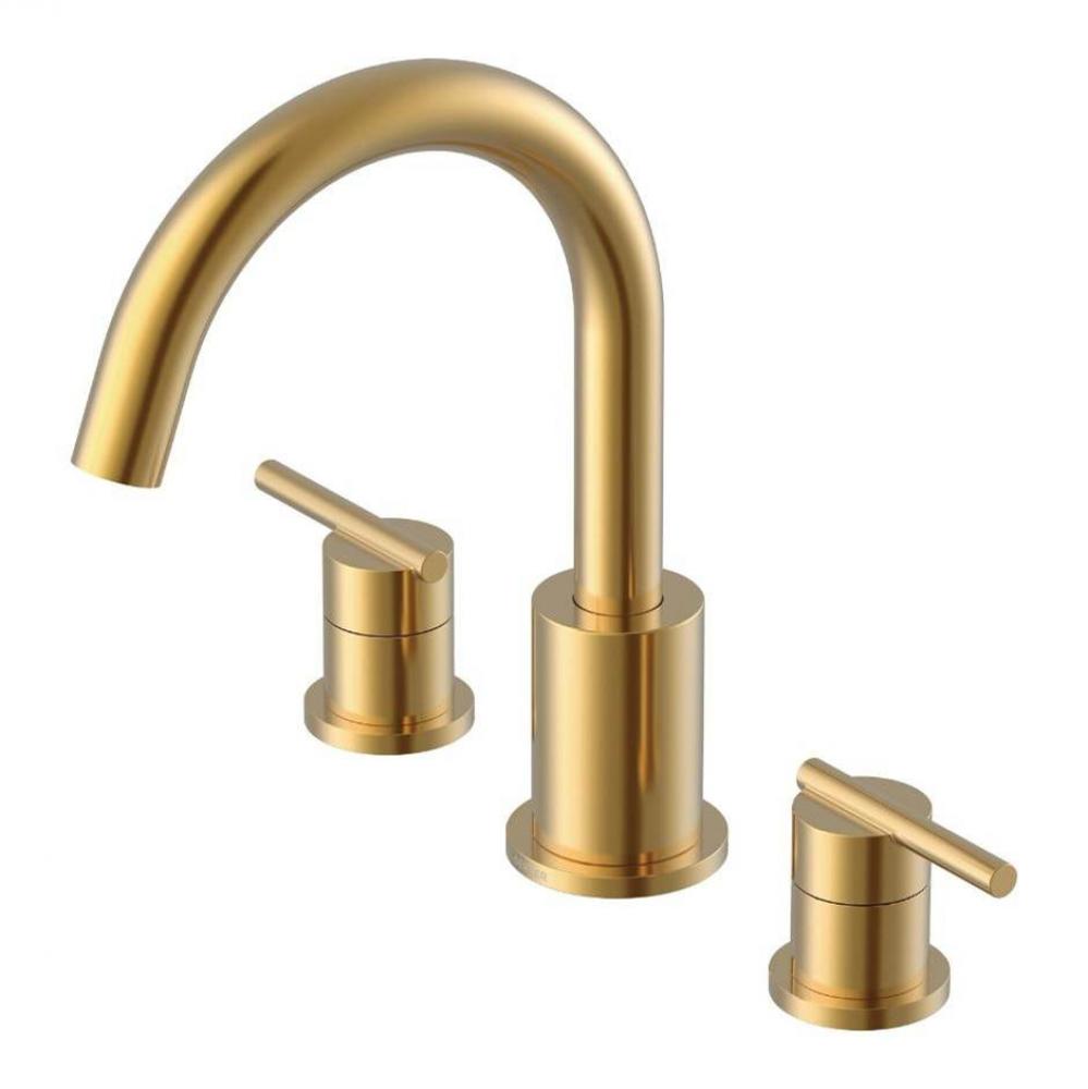 Parma 2H Centerset Lavatory Faucet w/ Metal Touch Down Drain 1.2gpm Brushed Nickel