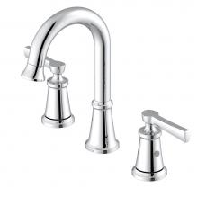 Gerber Plumbing D304179 - Northerly 2H Widespread Lavatory Faucet w/ 50/50 Touch Down Drain 1.2gpm Chrome